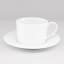 Jan White Tea Cup & Saucer, Set of 4 product shot 