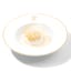 JAN Gold Band Pasta Bowls, Set of 4 in use 