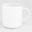 JAN Flat Stackable Mug, Set of 4 - 400ml - White product shot 
