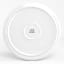 JAN Flat Stackable Dinner Plate, Set of 4 - 26cm - White back Shot 