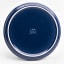 JAN Flat Stackable Dinner Plate, Set of 4 - Cobalt Blue back shot 