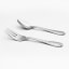 JAN Pluto Teaspoons, Set of 6 side view 