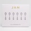 JAN Pluto Teaspoons, Set of 6 packaging shot 