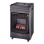 Russell Hobbs Fireplace Effect Gas Heater side view 