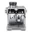 DeLonghi La Specialista Manual Espresso Machine with Integrated Grinder - EC9355.M angle without espresso cups