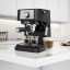 DeLonghi Stilosa Manual Espresso Machine in use