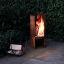 Eva Solo FireCylinder Fire Pit in use