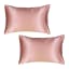 Dear Deer Satin Pillow Slip, Set of 2 - Blush product shot 