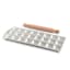 Marcato Classic Square Ravioli Mould with Rolling Pin, 24 Piece product shot