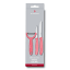 Swiss Classic Trend Colours Paring Knife Set with Tomato and Kiwi Peeler, Set of 3 - Light Red packaging shot 