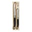 Laguiole by Andre Verdier Cheese & Butter Knife Set, Set of 2 - Black product shot 