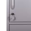 Popstrukt Top Deck Storage Cabinet - Moon Rock close up of the keys in door