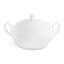 Noritake White Arctic Vegetable Serving Dish with Lid, 2.7 Litre
