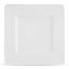 Noritake Arctic White Square Dinner Plates, Set of 4 - 27cm