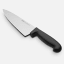 Grunter Chef's Knife with Plastic Handle, 20cm side view 