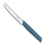 Victorinox Swiss Modern Round Serrated Table Knife, 11cm - Cornflower Blue product shot 