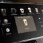 Saeco GranAroma Fully Automatic Espresso Machine - Black close up of the screen 