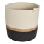 Mia Melange Jute & Charcoal Cylinder Basket - Extra Large 