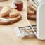 Swan Nordic Kettle and 2 Slice Toaster Set - Cream toaster crumb tray