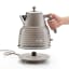 DeLonghi Scultura Selections Kettle - Clay Beige base and kettle