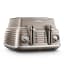 DeLonghi Scultura Selections 4 slice toaster - Clay Beige