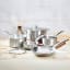 De Buyer Alchimy 8 Piece Cookware Set detail shot 