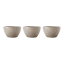 Maxwell & Williams Dune Bowls, Set of 3 - Taupe