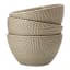 Maxwell & Williams Dune Bowls, Set of 3 - Taupe