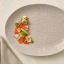 Maxwell & Williams Dune Oval Platter, 36cm - Taupe in use