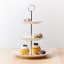 Maxwell & Williams Diamonds 3-Tier Cake Stand in use