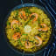 KitchenCraft World of Flavours Mediterranean Paella Pan - 46cm lifestyle 