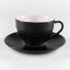 BlancNoir Cups & Saucers, Set of 4 Product Image 