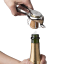 Vacu Vin Champagne Bottle Opener  Product In Use 