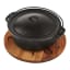 My Butchers Block Potjie Pot Stand & Cutting Board in use