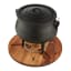 My Butchers Block Potjie Pot Stand & Cutting Board in use