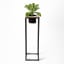 Native Decor Avani Mono Metal Planter Product In Use 