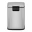 EKO Stella Square Step Bin, 4L Product Back View 