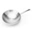 Pujadas Round Bottom Stainless Steel Wok, 36cm