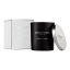 Charlotte Rhys Oud Blanche Candle with Silver Lid, 200g Product Packaging 