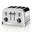 Cuisinart 1800W 4-Slice Toaster - Frosted Pearl