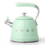 Smeg Whistling Stovetop Kettle - Pastel Green