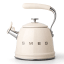 Smeg Whistling Stovetop Kettle - Cream