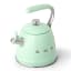 Smeg Whistling Stovetop Kettle - Pastel Green