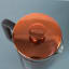 La Cafetiere Pisa Cafetiere, 8 Cup - Copper top view close up