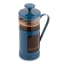 La Cafetiere Monaco Cafetiere, 3 Cup - Blue with coffee