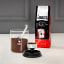 Bialetti Glass Smart Coffee Container and Spoon in use