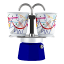 Bialetti Mini Express with 2 Cups - Blue