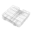 Home Essentials Stainless Steel Adjustable Camper Grid with Sliding Handles Product Side VIew
