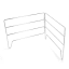 Home Essentials Stainless Steel Multi-Level Grid Stand