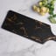 Nicolson Russell Kintsugi Rectangular Serving Board - Black Product In Use 